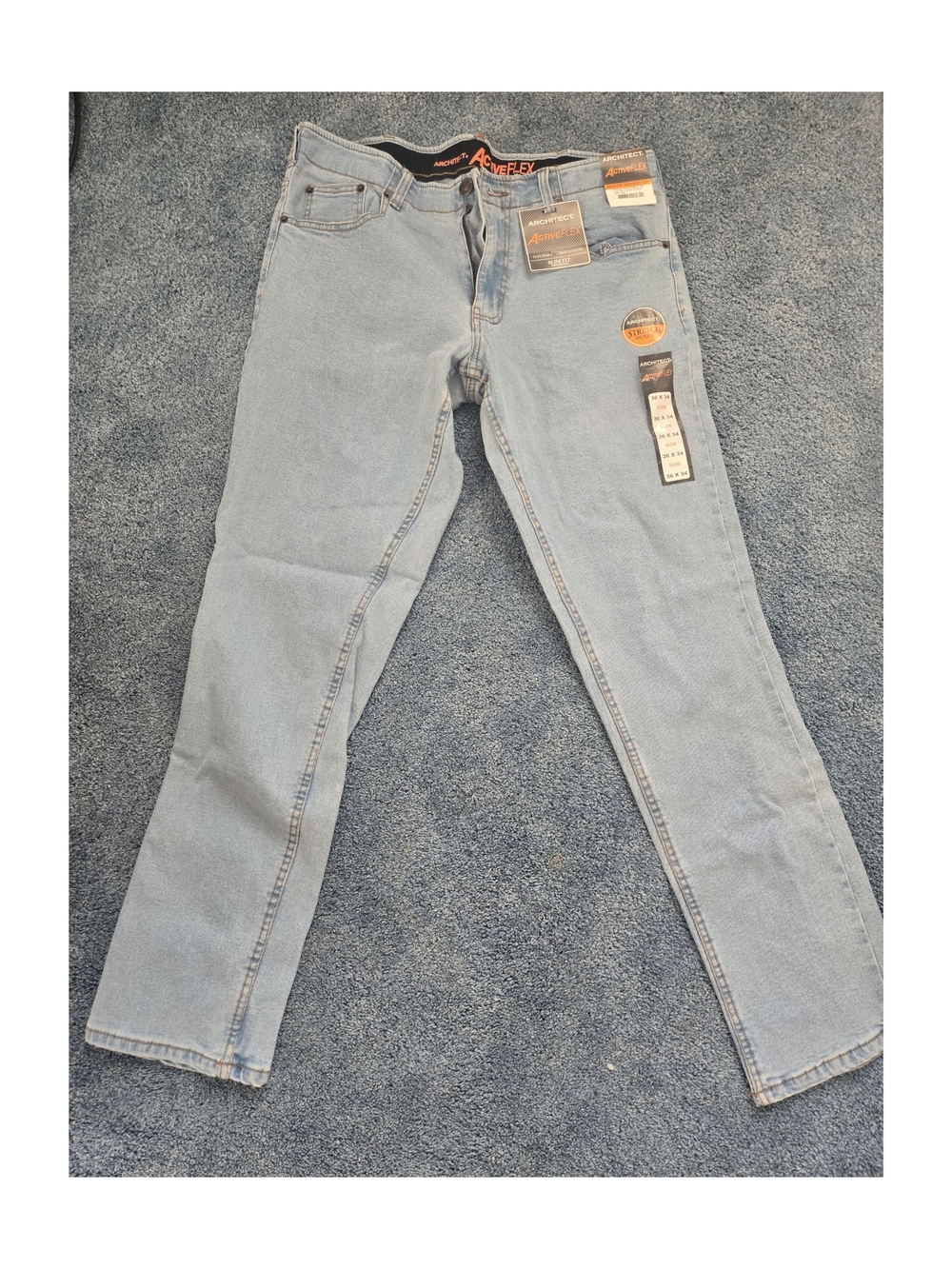 Architect Men’s Slim Fit Jeans in Light Blue Wash